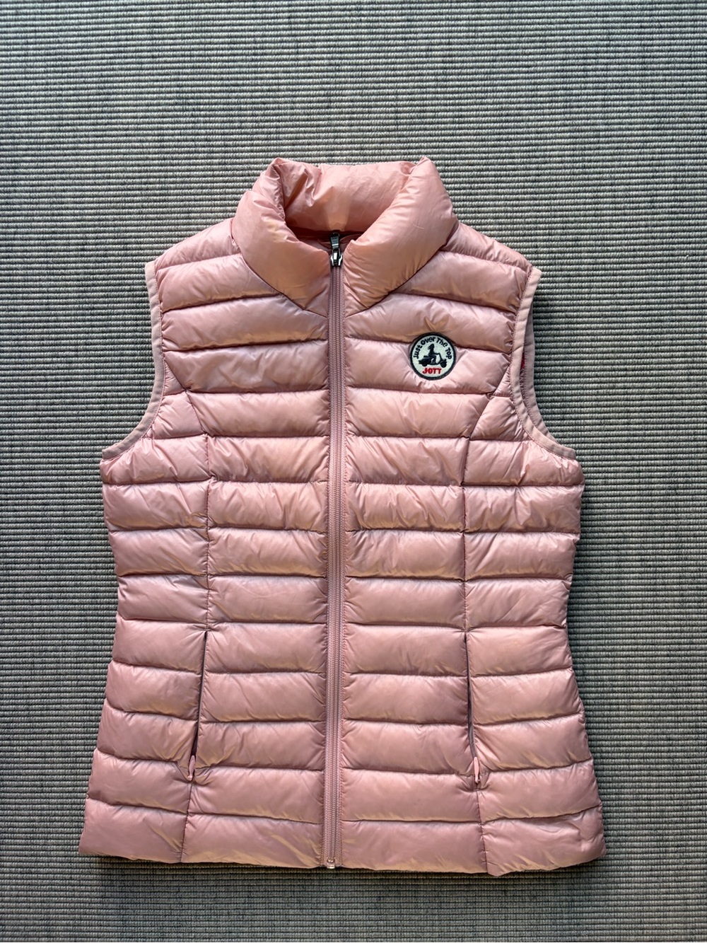 JOTT Light Pink Quilted Puffer Vest - Women's Sleeveless Jacket